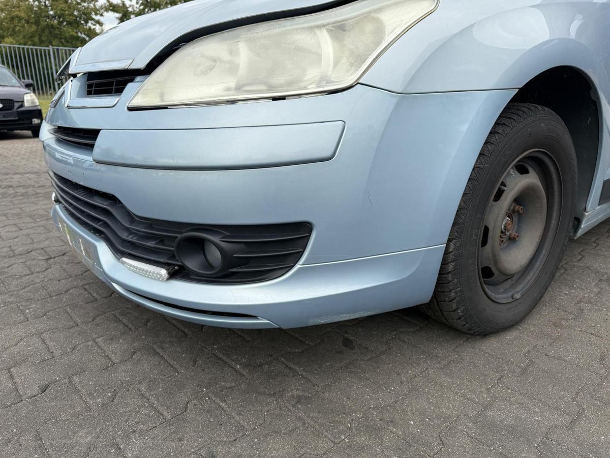 Citroen C4 original Stoßstange Stoßfänger vorne EYL Islandgrau BJ07